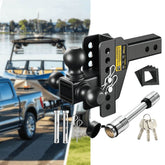 Trailer Hitch Fits 2inch Receiver Hitch Adjustable Hitch For Truck Car RV